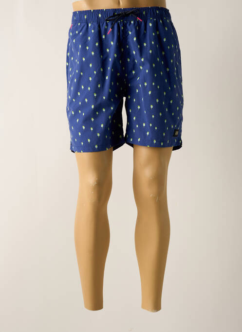 Short de bain bleu SCOTCH & SODA pour homme