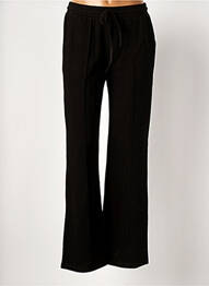 Jogging coupe large taille haute noir LILI SIDONIO femme
