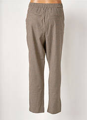 Pantalon droit marron VERO MODA pour femme seconde vue