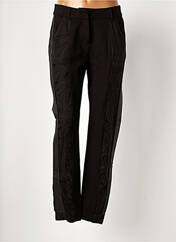 Pantalon droit noir NÜ pour femme seconde vue