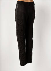 Pantalon droit noir NÜ pour femme seconde vue