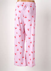 Pyjama rose SKINNY DIP pour femme seconde vue