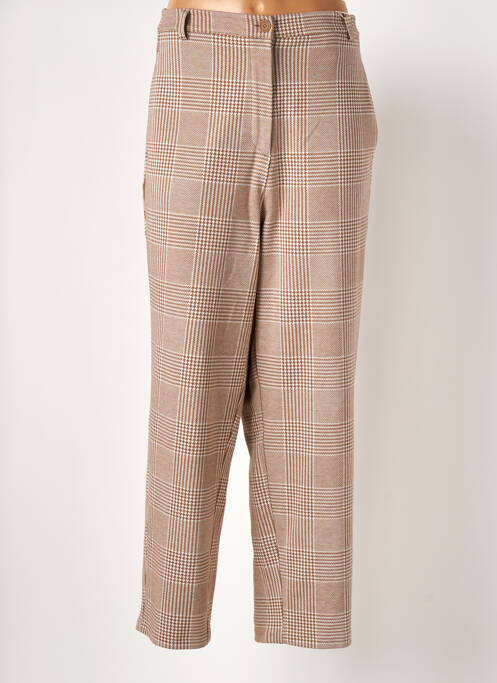 Pantalon droit beige TOM TAILOR pour femme
