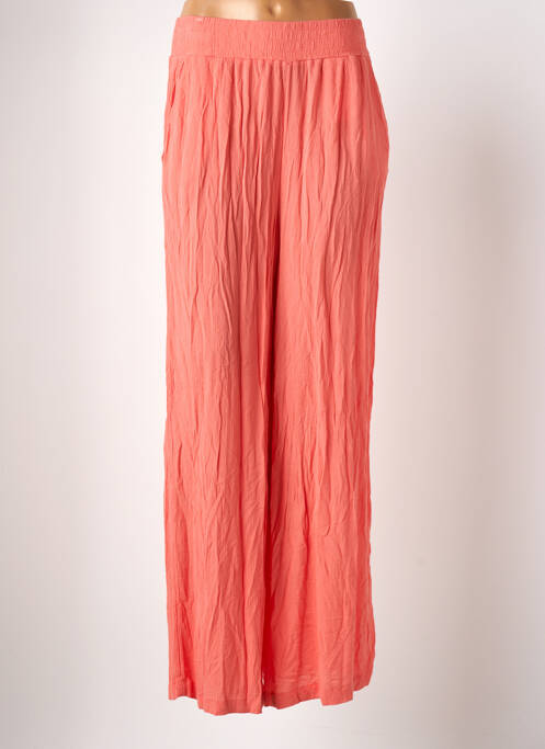 Pantalon large orange VERO MODA pour femme