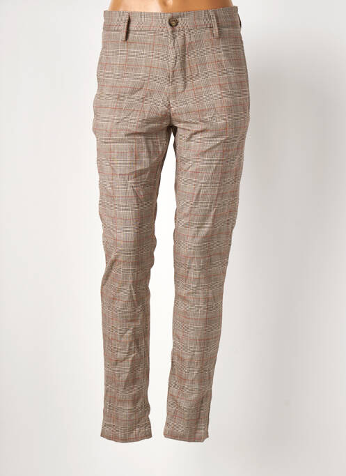 Pantalon slim marron BRUCE & BUTLER  pour homme