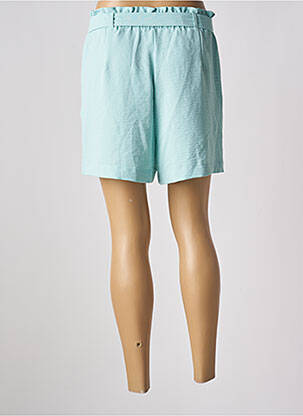 Short coupe droite bleu ONLY femme