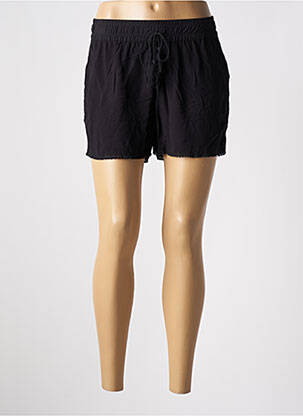 Short coupe droite noir HAILYS femme