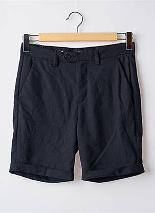 Bermuda coupe droite bleu JACK & JONES homme