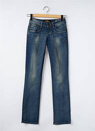 Jeans coupe slim tissage brut taille normale bleu LTB femme