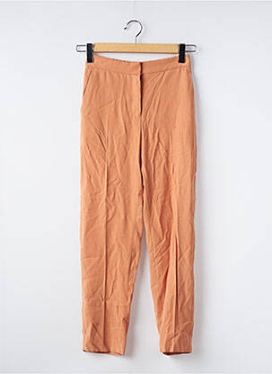 Pantalon chino taille normale taille normale orange MANGO femme