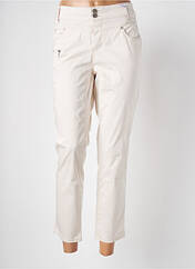 Pantalon 7/8 beige STREET ONE pour femme seconde vue