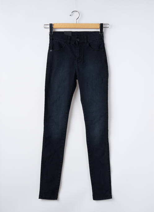 Jeans skinny tissage brut taille normale noir DR DENIM femme