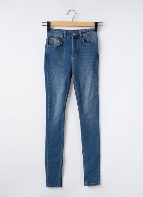 Jeans skinny tissage brut taille normale bleu STIEN EDLUND femme