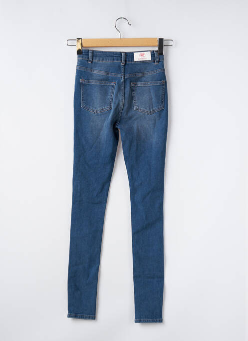 Jeans skinny tissage brut taille normale bleu STIEN EDLUND femme