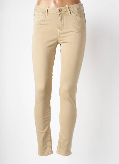 Pantalon slim beige GARCIA pour femme