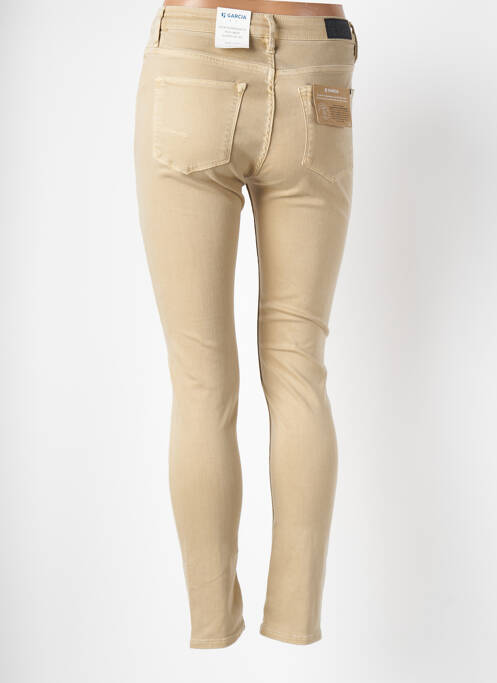 Pantalon slim beige GARCIA pour femme