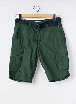 Bermuda multipoches taille normale vert PETROL INDUSTRIES homme