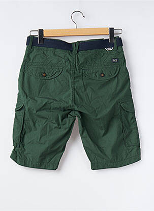 Bermuda multipoches taille normale vert PETROL INDUSTRIES homme