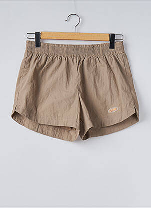 Short coupe droite beige CEMI BY CÉLINE femme