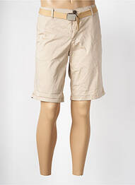 Bermuda coupe droite beige JACK & JONES homme
