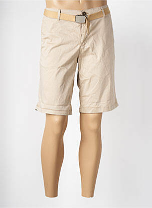 Bermuda coupe droite beige JACK & JONES homme