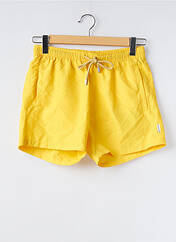 Short de bain jaune BRUCE & BUTLER  pour homme seconde vue