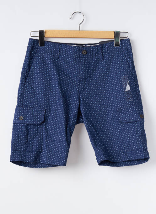 Bermuda bleu BRUCE & BUTLER  pour homme