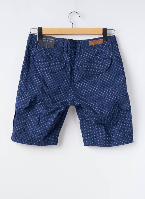 Bermuda bleu BRUCE & BUTLER  pour homme