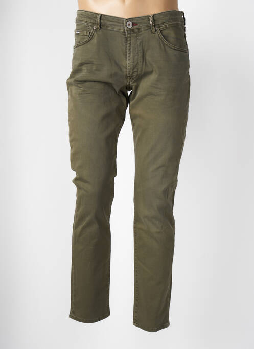 Pantalon slim vert PETROL INDUSTRIES pour homme