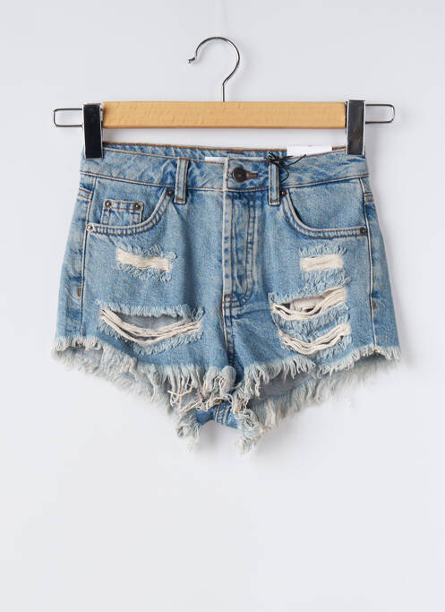 Short bleu SUBDUED pour fille