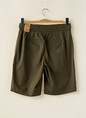Bermuda taille élastique taille normale vert CECIL femme