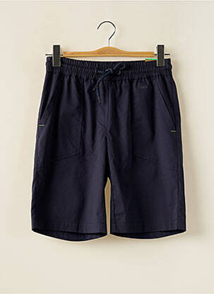Bermuda taille élastique taille normale bleu CECIL femme