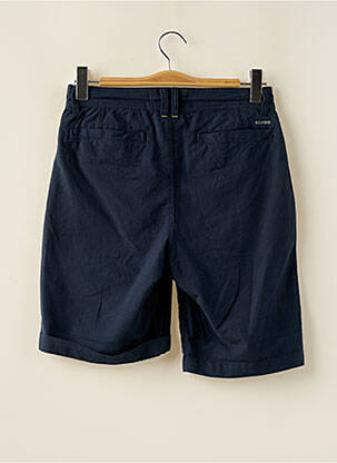 Bermuda tissage popeline taille normale bleu STREET ONE homme