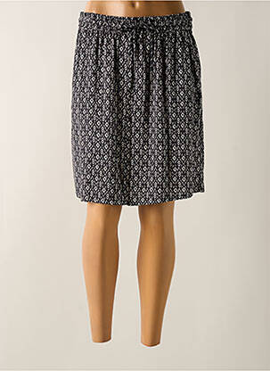 Jupe mi-longue taille normale noir CECIL femme