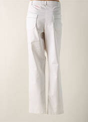 Pantalon slim blanc CHRISTINE LAURE pour femme seconde vue