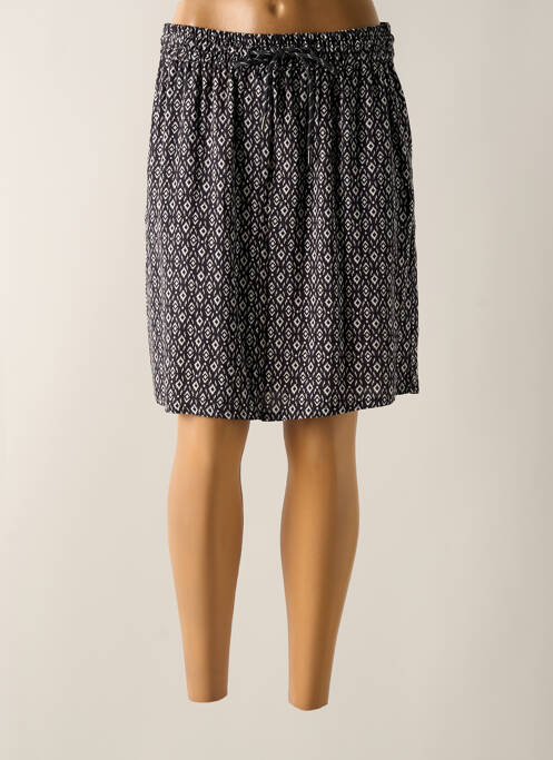 Jupe mi-longue taille normale noir CECIL femme