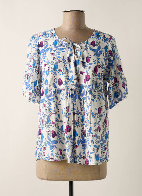 Blouse bleu AGATHE & LOUISE pour femme