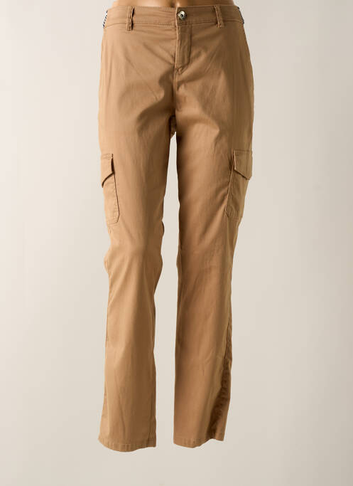 Pantalon cargo marron STREET ONE pour femme