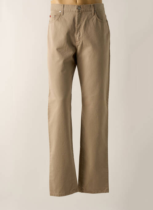 Pantalon droit beige LEE COOPER pour homme