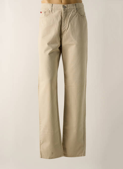 Pantalon droit beige LEE COOPER pour homme