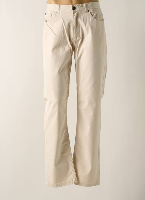 Pantalon droit beige LEE COOPER pour homme