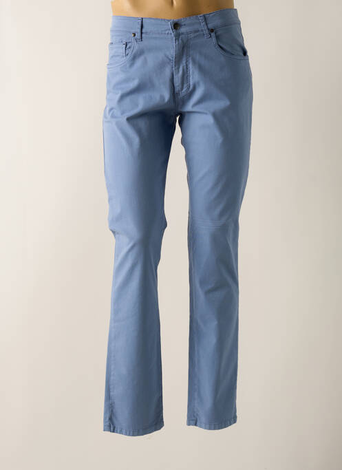 Pantalon droit bleu LCDN pour homme