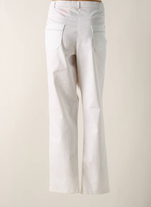 Pantalon slim blanc CHRISTINE LAURE pour femme