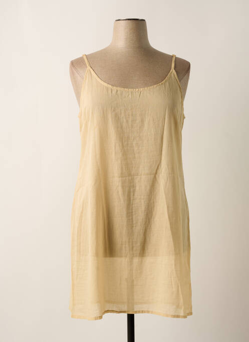 Robe courte beige AGATHE & LOUISE pour femme