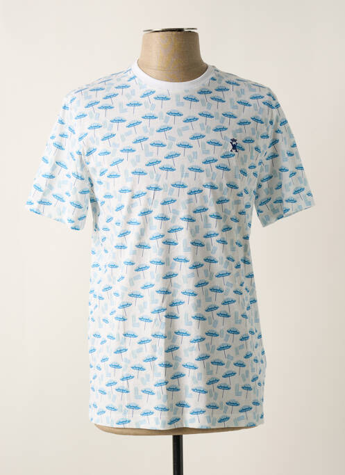 T-shirt blanc VICOMTEA pour homme