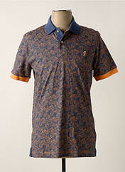 Polo bleu VICOMTEA pour homme seconde vue