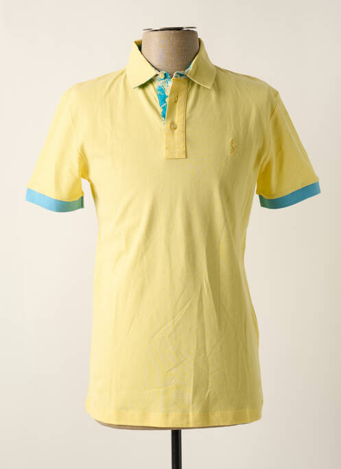 Polo jaune VICOMTEA pour homme