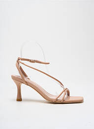 Sandales/nu pieds talon aiguille talon de 4 à 6cm beige MI/MAI femme