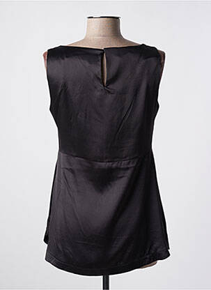 Top col carré sans manche noir MÊME BY GIAB'S femme