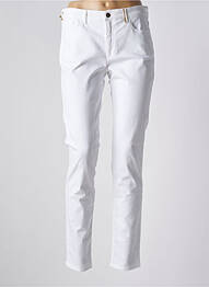 Pantalon slim taille normale taille normale blanc COUTURIST femme
